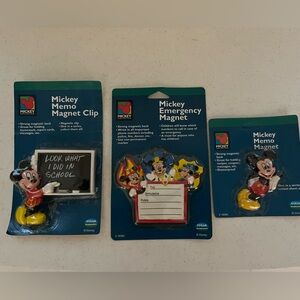 Disney Mickey Mouse Magnet Collection - Set of 3